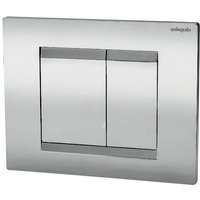 Wirquin Essential Chrome Flush Plate