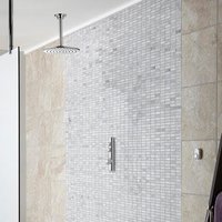 Aqualisa iSystem Smart Shower - Concealed with Ceiling Fixed Head (HP/Combi)