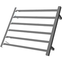 Warmup Hawthorn Electric 6 Bar Straight Ladder Polished Heated Towel Radiator 600 x 650mm - 95W