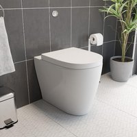 Affine Bordeaux Back to Wall Toilet & Soft Close Seat