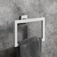 Architeckt Saturn Matt White Towel Ring
