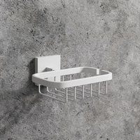 Architeckt Saturn Matt White Wall Hung Soap Dish