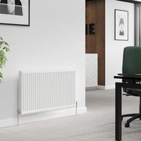 Stelrad Compact K2 Type 22 450 x 1400mm Double Panel Radiator Double Convector - 143725