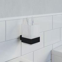 Architeckt Jupiter Black Wall Hung Tumbler