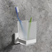 Architeckt Saturn Matt White Wall Hung Tumbler