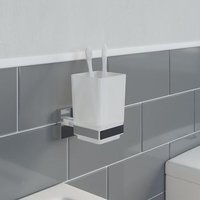 Architeckt Saturn Chrome Wall Hung Tumbler