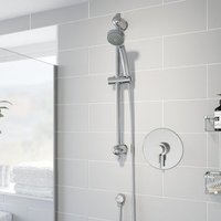 Architeckt Round Thermostatic Mixer Shower - Concealed with Handset