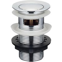 Architeckt Centre Press Top Basin Waste - Slotted - For Basin with Overflow Hole