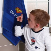 Children's Personalised 'Superhero' Bath Towel, Multiple Choices Available