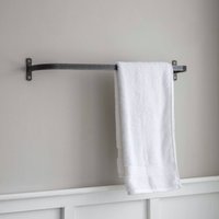 Steel Towel Rail, Black
