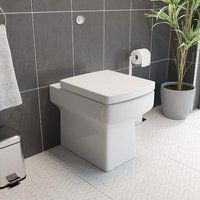 Affine Royan Back to Wall Toilet with Concealed Cistern & Soft Close Seat