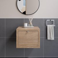 Vitusso Garda Wood Wall Hung Countertop Vanity Unit without Basin - 500mm