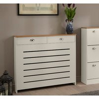 Vale Designs Cream Radiator Cover - Medium with Drawers 1115mm