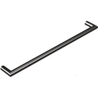 Warmup Tulsi Electric Round Single Bar Polished Heated Towel Rail 100 x 650mm - 19W