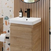 Affine Round Edge White Gloss Recessed Basin - 400mm