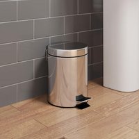 Architeckt Round Chrome 5L Bin