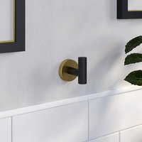 Architeckt Europa Black and Gold Robe Hook