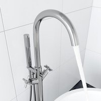 Architeckt Lattra Freestanding Bath Filler & Shower Mixer Tap