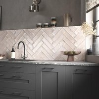 Amiata Aspire Rose Pink Ceramic Wall Tiles 75 x 300mm