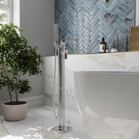 Architeckt Ibbardo Freestanding Bath Shower Mixer Tap - Chrome