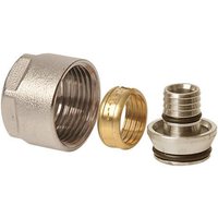 Warmup Wet Underfloor Heating Pipe Fitting - 3/4" Eurocone to 16mm Compression