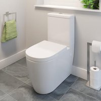 Affine Bordeaux II Close Coupled Rimless Toilet & Soft Close Seat