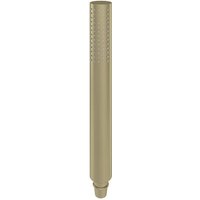 Aquari Round Pencil Shower Handset Brushed Brass - 1 Spray