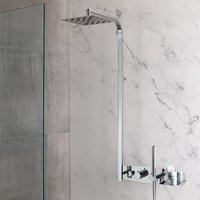 Aquari Thermostatic Dual Concealed Mixer Shower Chrome