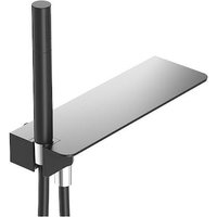 Aquari Shower Handset & Shower Shelf Matt Black - 1 Spray