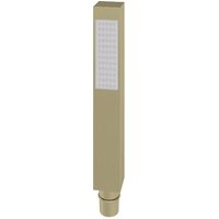 Aquari Square Pencil Shower Handset Brushed Brass - 1 Spray