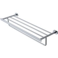 Architeckt Salerno Wall Mounted Towel Rack with Bar - Chrome