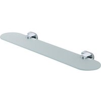 Architeckt Salerno Wall Mounted Glass Shelf - Chrome