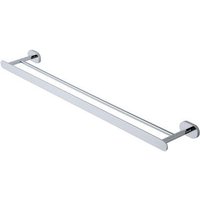 Architeckt Salerno Double Chrome Towel Rail - 450mm