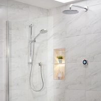 Aqualisa Optic Q Digital Smart Shower - Concealed with Adjustable & Wall Fixed Head (HP/Combi)