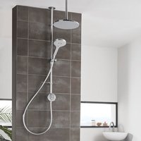Aqualisa Unity Q Digital Smart Shower - Exposed with Adjustable & Ceiling Fixed Head (HP/Combi)