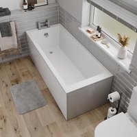 Ceramica Single Ended Square Bath - 1800x800mm