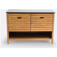 Saturne Acacia Bathroom Vanity Unit, 120cm