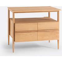 Laval Oak Veneer Bathroom Vanity Unit