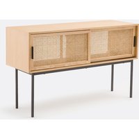 Waska Double Washbasin Vanity Unit in Canework