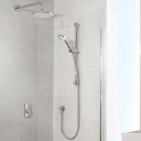 Aqualisa Visage Q Smart Shower - Concealed with Adjustable & Wall Fixed Head (HP/Combi)