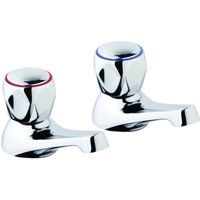 Standard Base Basin Taps Pair