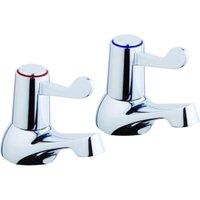 Standard Lever Basin Taps Pair