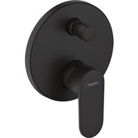 Hansgrohe Vernis Blend Single lever bath mixer for concealed installation - Matt Black - 71467670