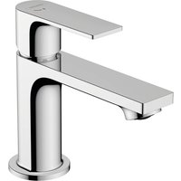 Hansgrohe Rebris E Single lever basin mixer 80 CoolStart with metal pop-up waste set - Chrome - 72585000