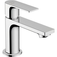 Hansgrohe Rebris E Single lever basin mixer 80 CoolStart EcoSmart+ with pop-up waste set - Chrome - 72587000