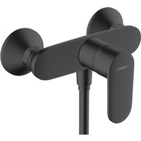 Hansgrohe ernis Blend Single lever shower mixer for exposed installation - Matt Black - 71640670