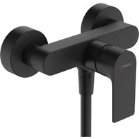 Hansgrohe Rebris E Single lever shower mixer for exposed installation - Matt black - 72650670