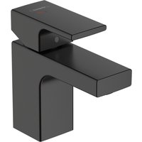 Hansgrohe Vernis Shape Single lever basin mixer 70 CoolStart with pop-up waste set - Matt Black - 71593670