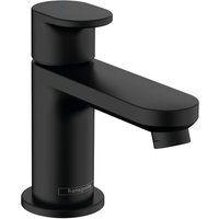 Hansgrohe Vernis Blend Pillar tap 70 for cold water without waste set - Matt Black - 71583670