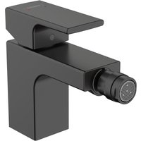 Hansgrohe Vernis Shape Single lever bidet mixer with pop-up waste set - Matt Black - 71211670